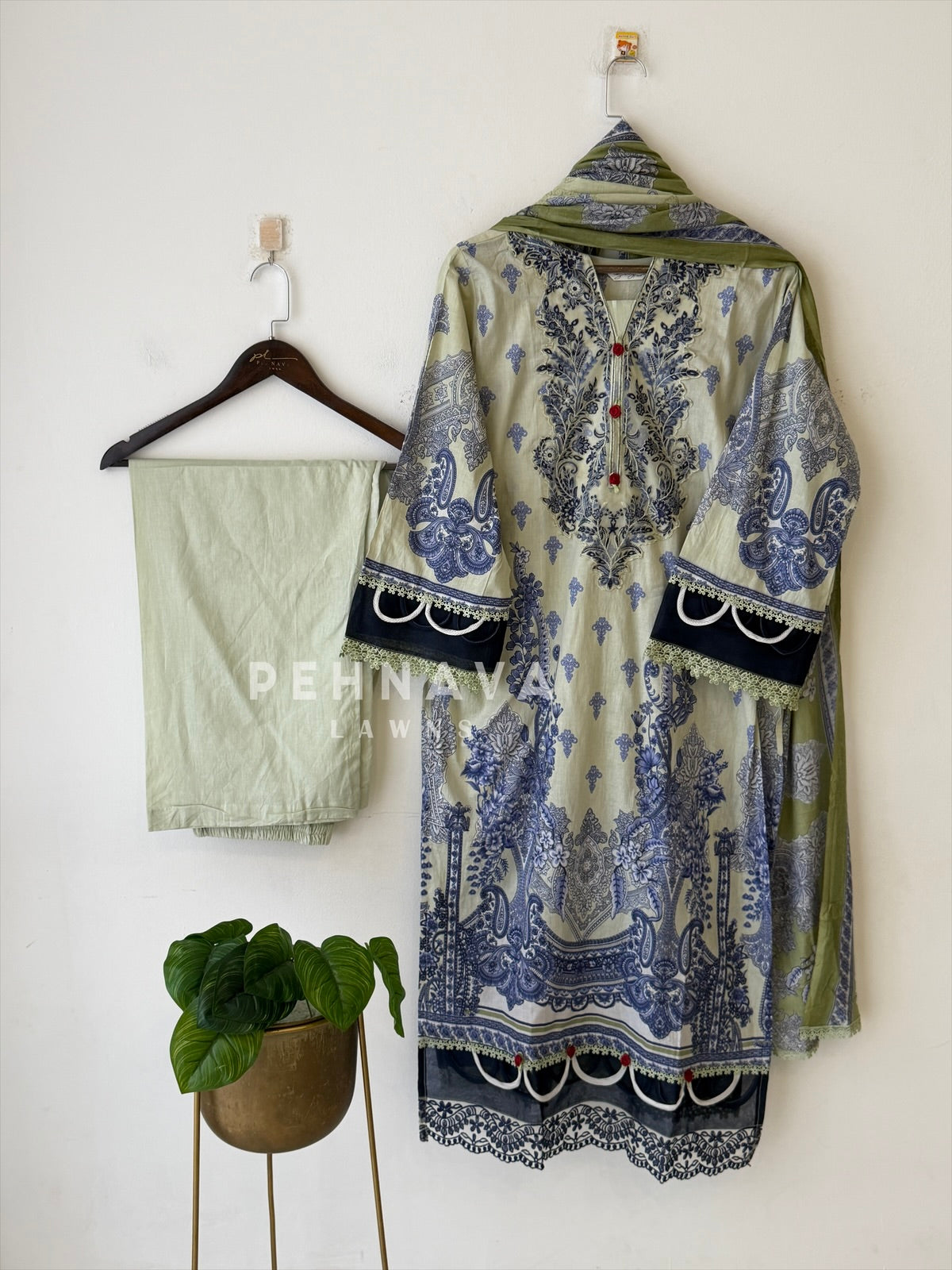Embroidered Casual Ready To Wear Suit