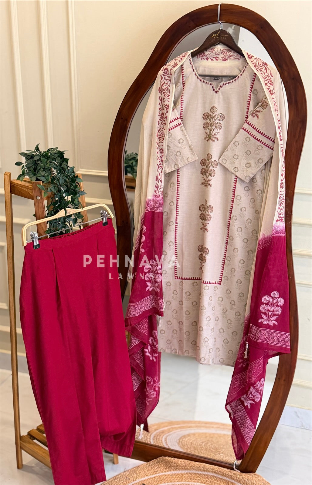 Cotton Printed Suit Set 12612