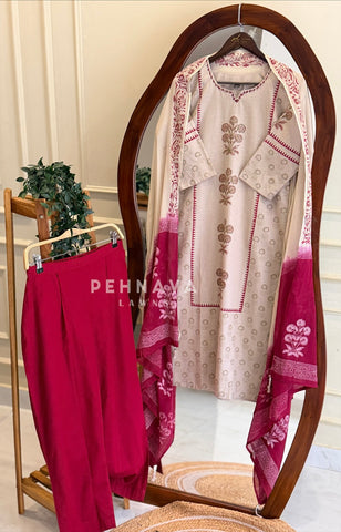 Cotton Printed Suit Set 12612