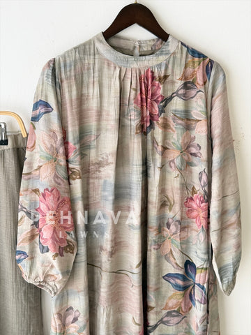 Floral Printed Imported Co-ord Set