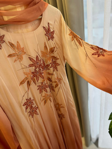 Zardozi Handworked Anarkali Suit