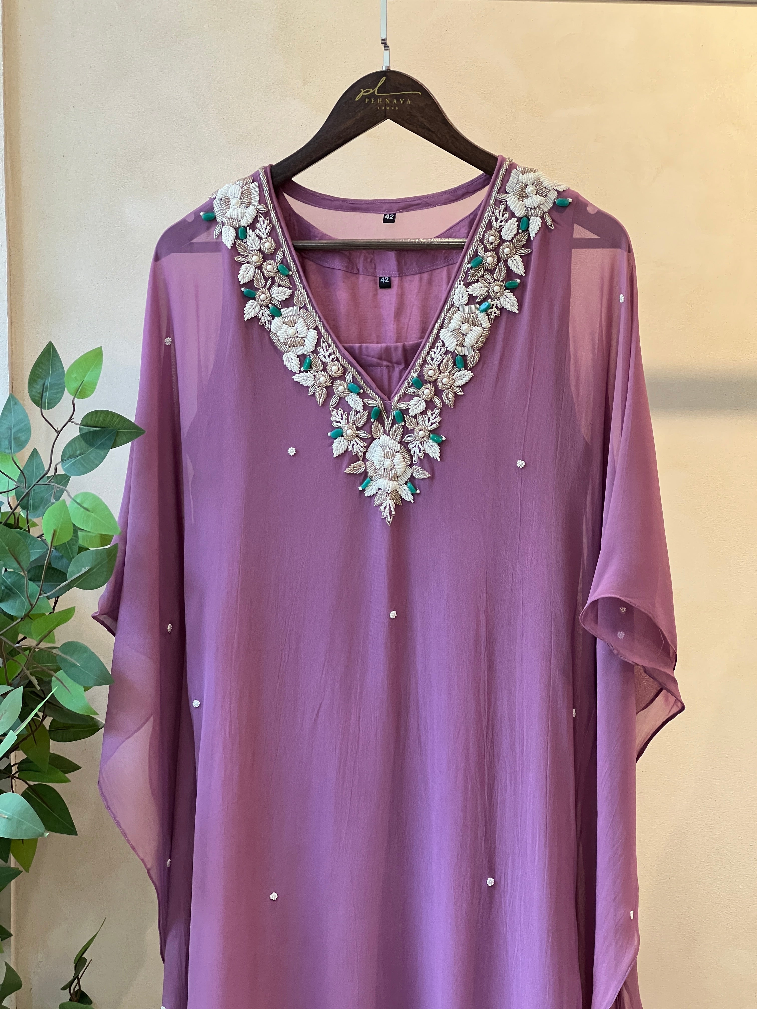 Premium Handworked kafthan