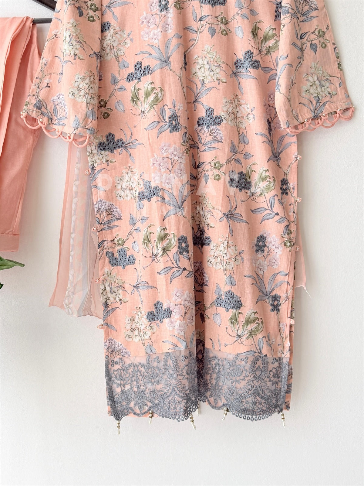Floral Lawn Suit