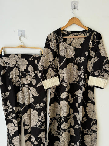 Pure cotton 2 peice co-od suit 9013
