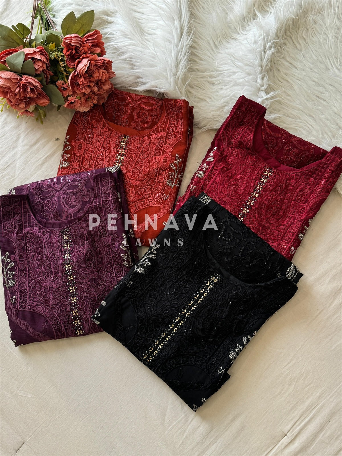Festive Comfort Suit Set_ 5534 - Pehnava Lawns