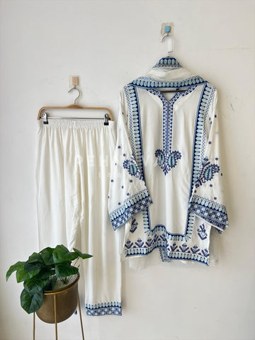 Classic Rayon Work Suit-139 - Pehnava Lawns