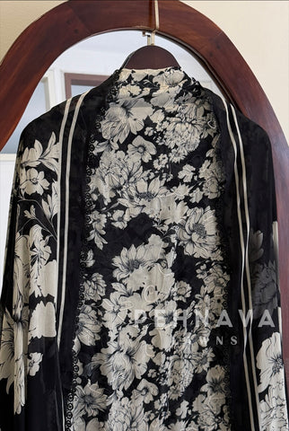 Floral Embroidered Unstitched Suit 4509
