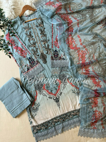 Cotton Casual Pak Suit-1110