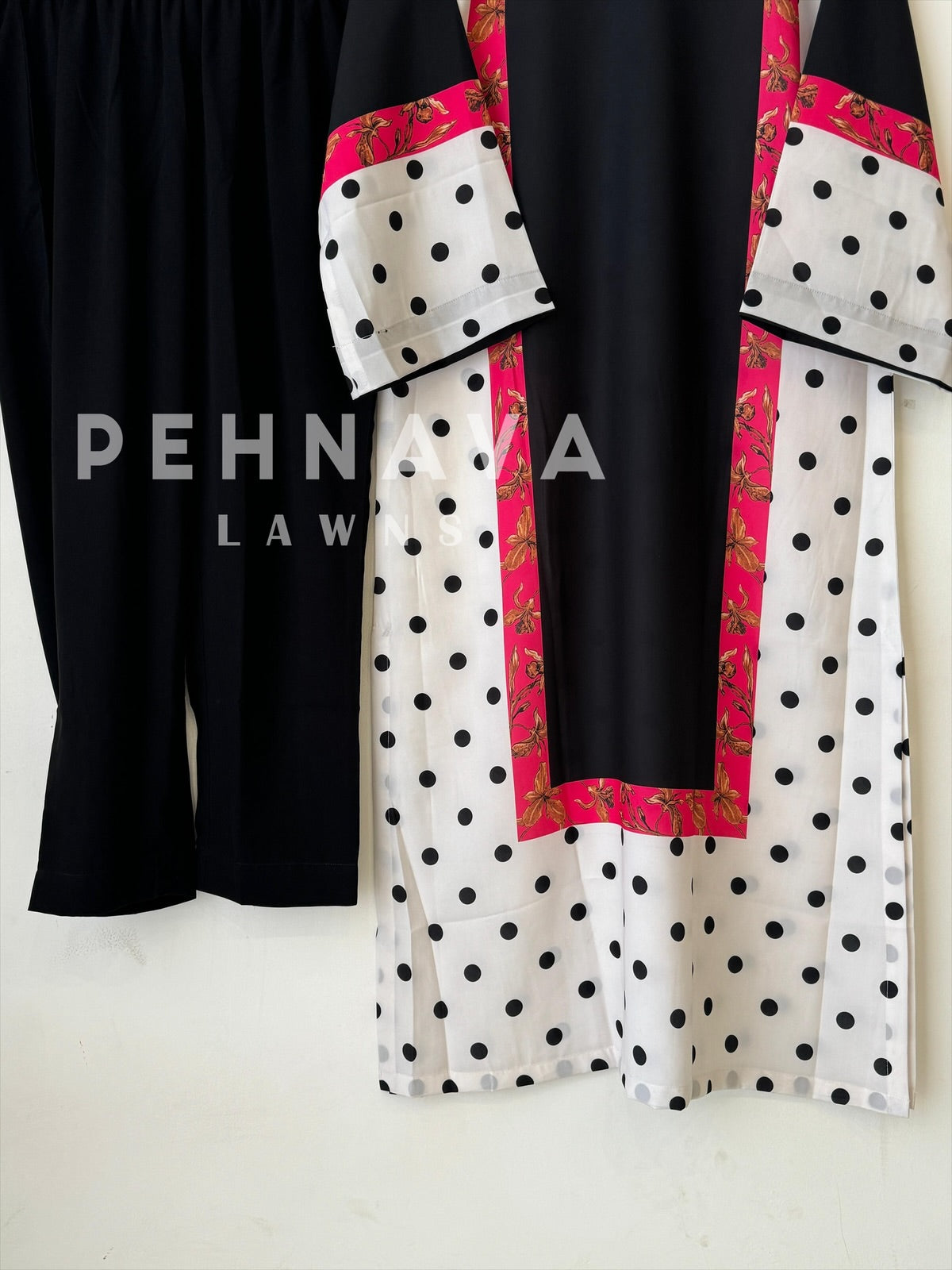 Premium Crepe Ethnic Suit - Pehnava Lawns