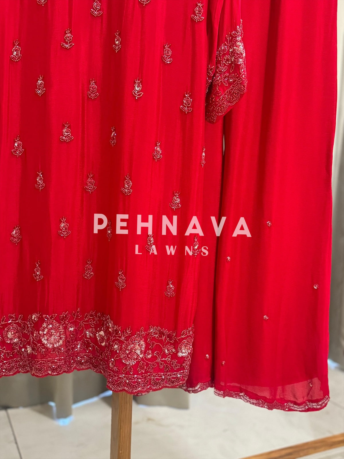 Festive Ready Handworked Sharara Suit - Pehnava Lawns