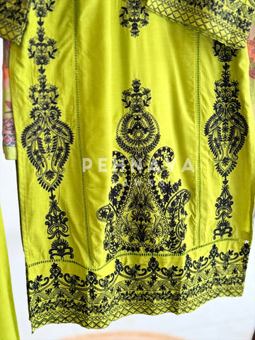 Classic Embroidered Suit Set