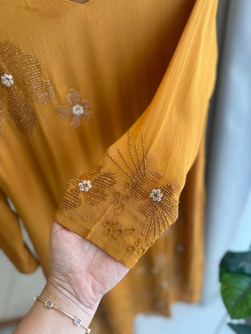 Floral Handworked Salwar Kameez