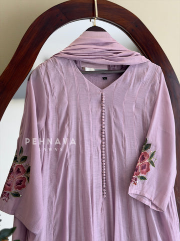 Floral Printed Suit