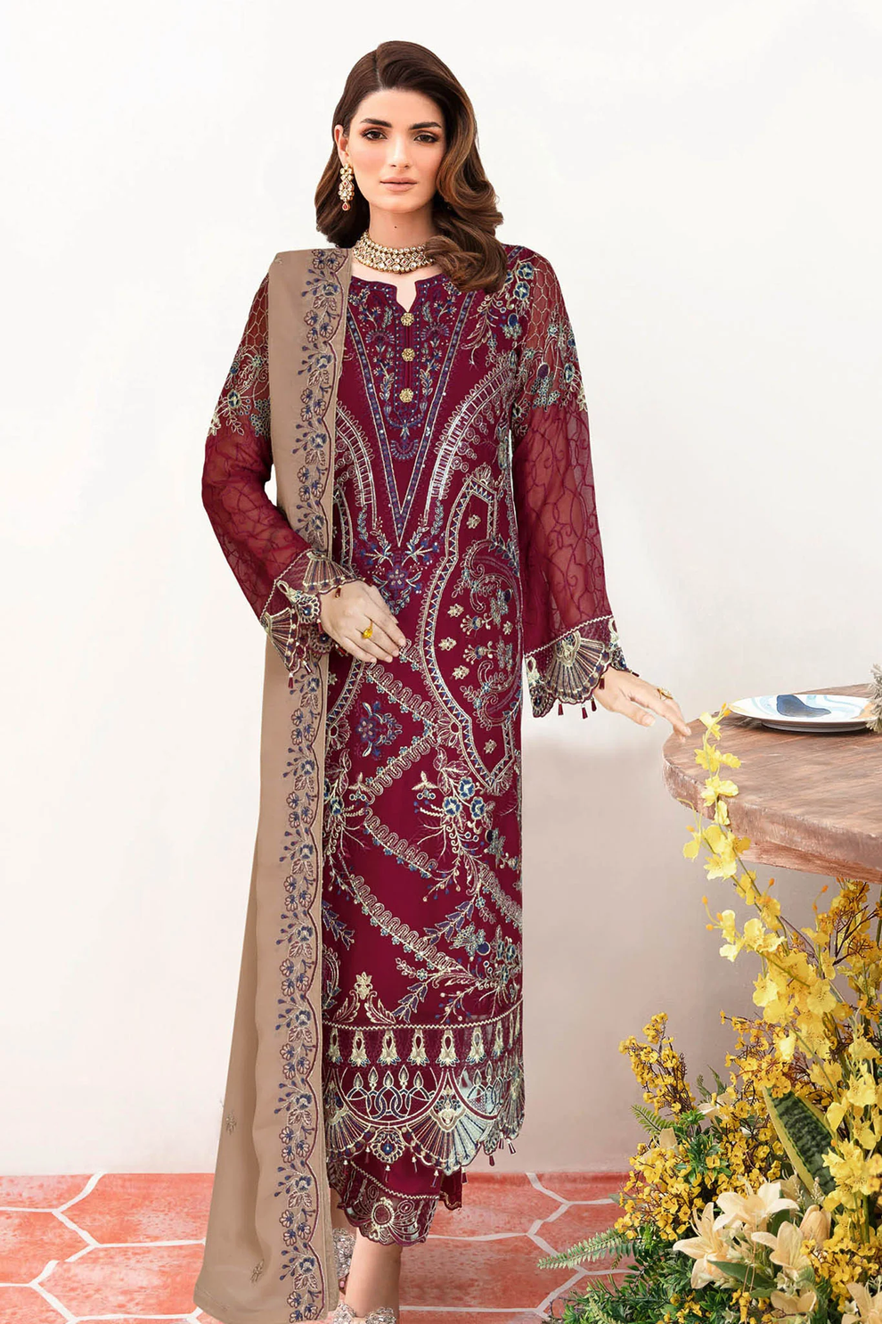 SANGEET Luxury Chiffon Collection Vol-2 by Ramsha | B-203