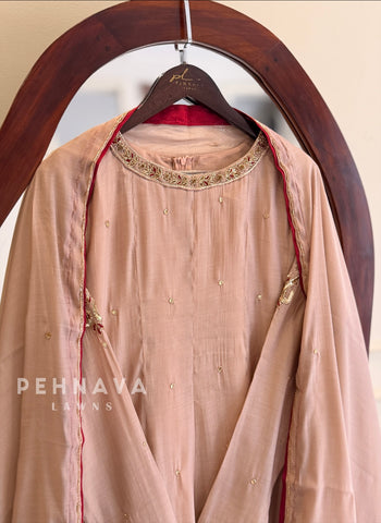 Handworked Neck Suit Set H-311
