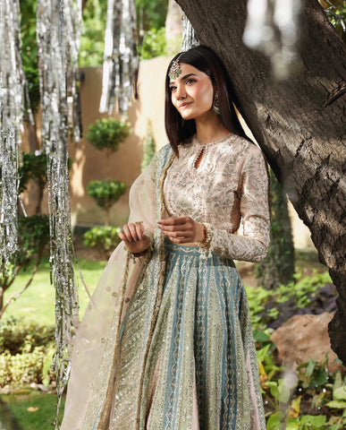 Premium Pastel Lehenga - PETALHOUR - Pehnava Lawns