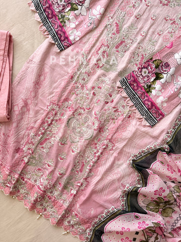 Printed Embroidered Ready to Wear Suit-2103