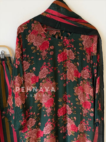 Floral Printed Three Piece Set SN6003