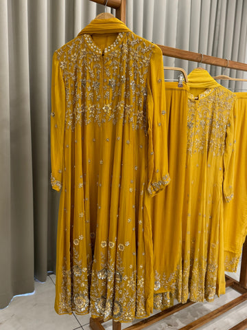 Heavy Handworked Anarkali Suit-53892