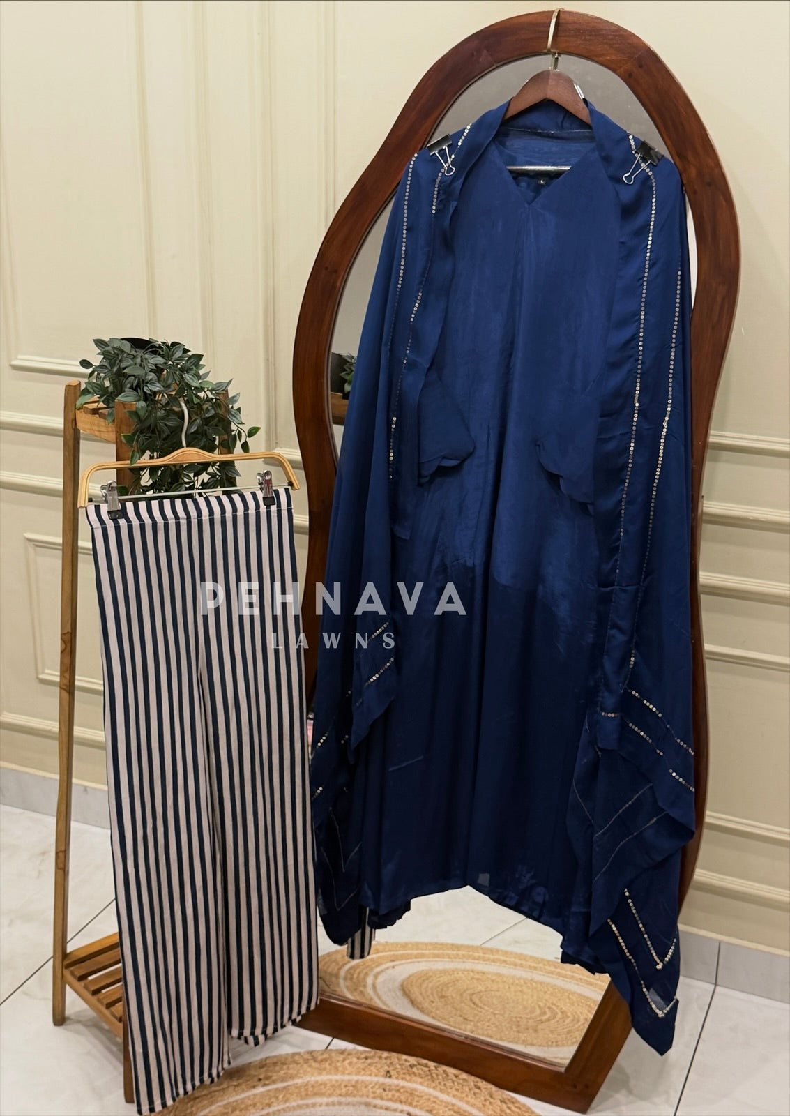 Premium Crepe Three Piece Ensemble 300