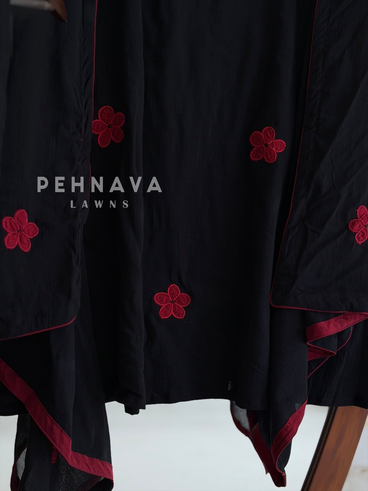 Floral Embroidered Suit