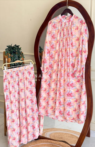 Floral Printed Co-ord Set