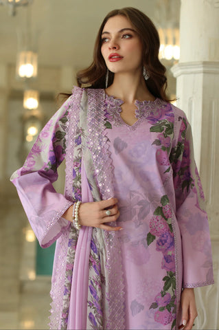 3-PC UNSTITCHED EMBROIDERED LAWN COLLECTION AN5-03
