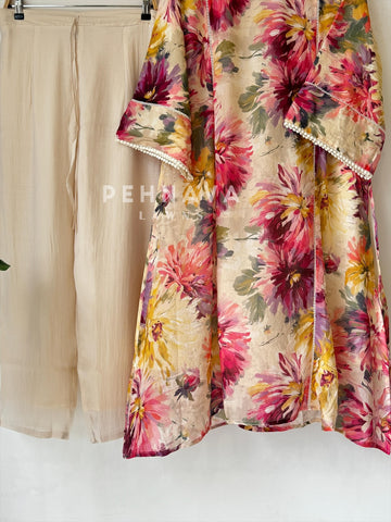 Floral Printed Suit