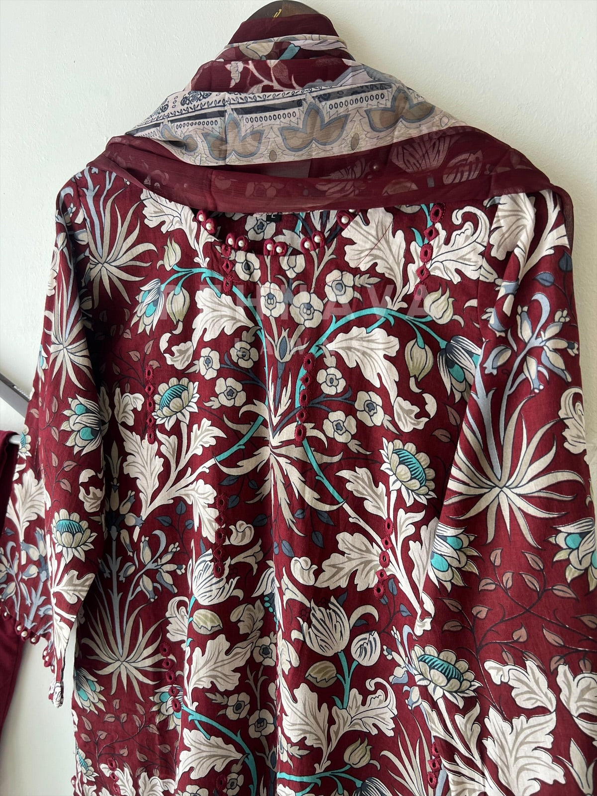 Floral Lawn Suit