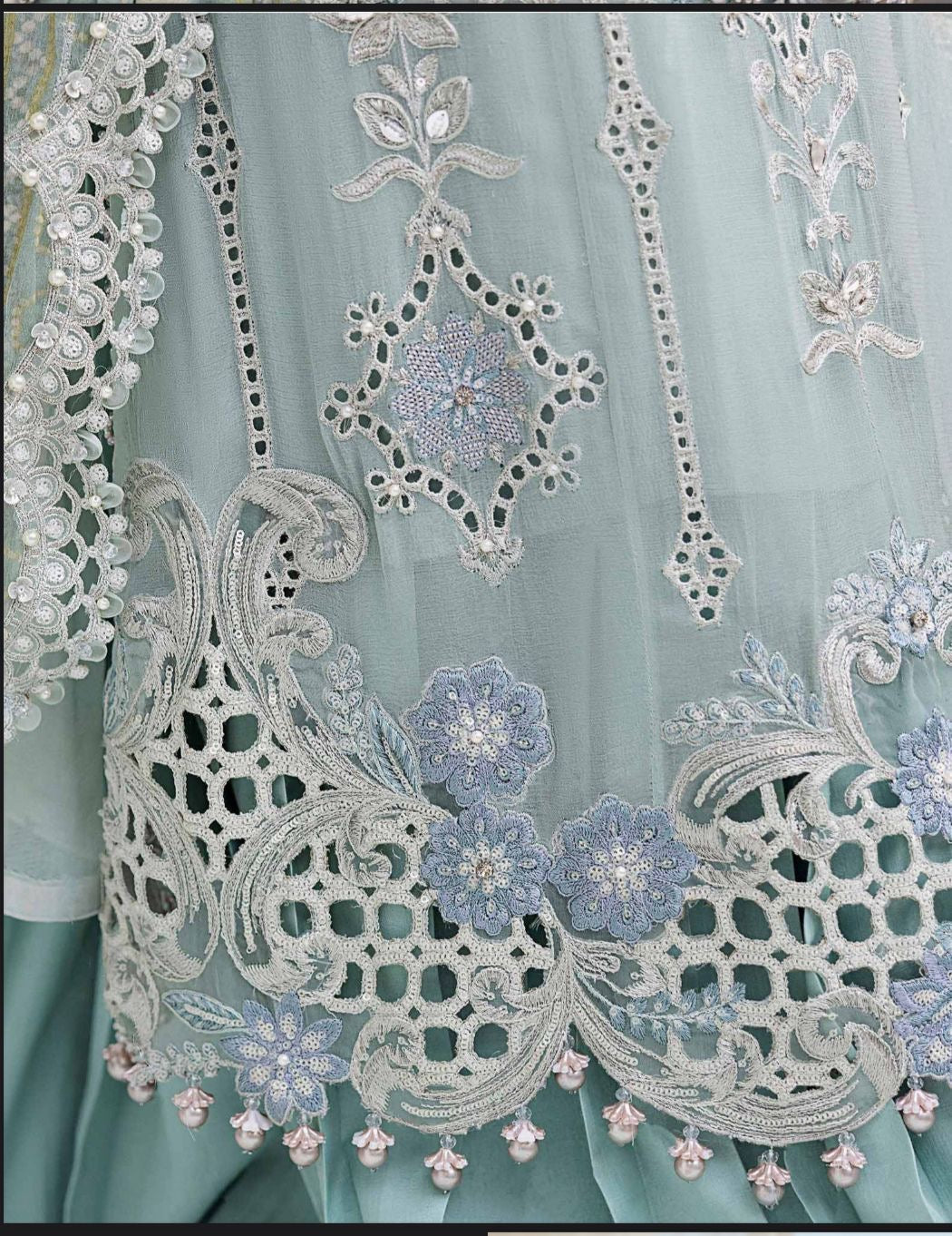 Ronak-e-Mehal Premium Semi stitched Suit-7