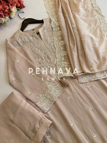 Premium Royal Chanderi Ensemble