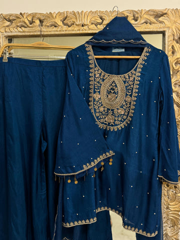 Pure Silk Elegance Suit 2158