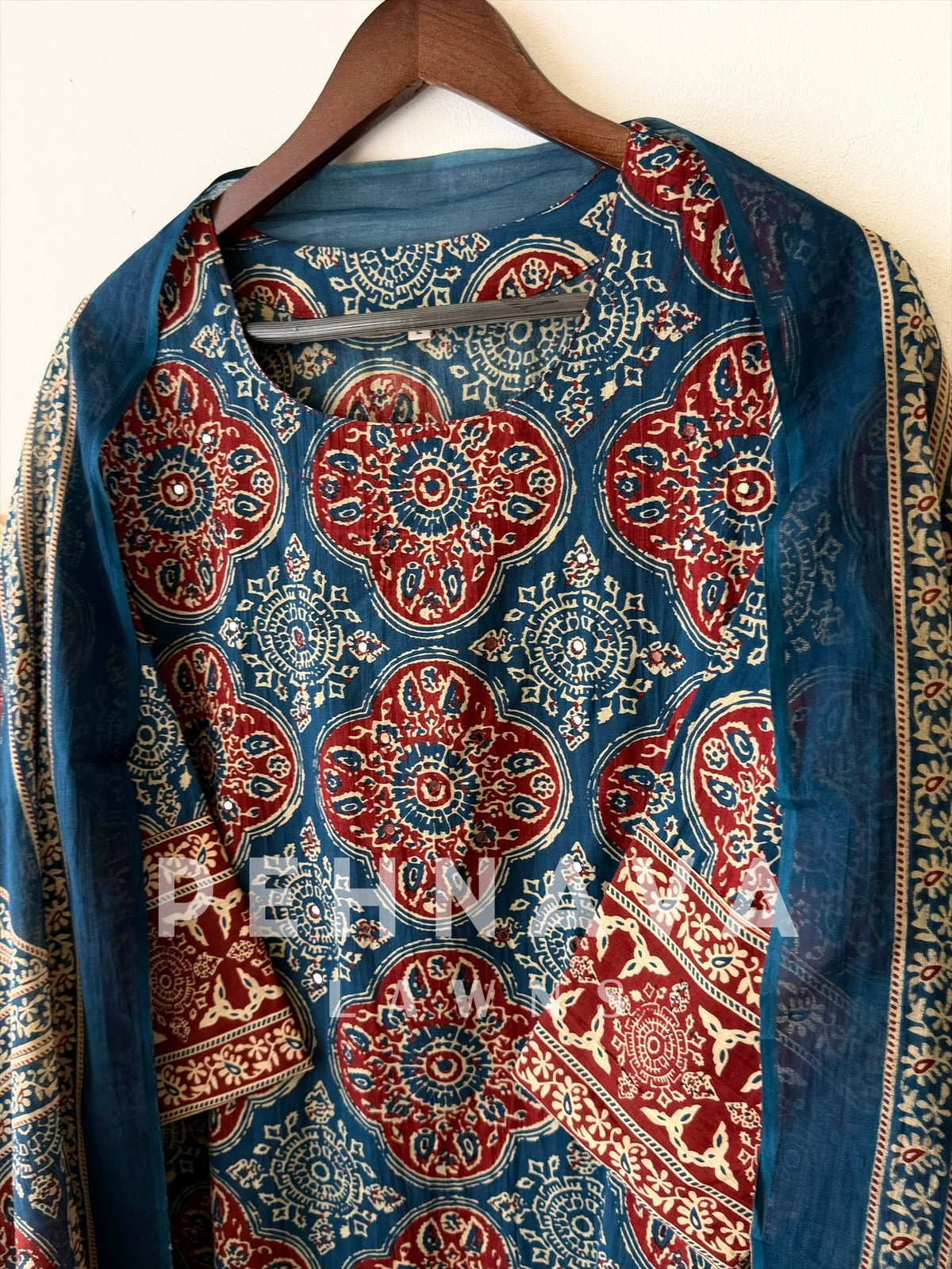 Cotton Printed Suit 313