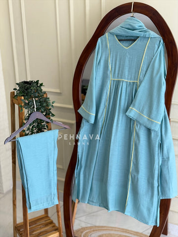 Lace Detailed Suit Set B130