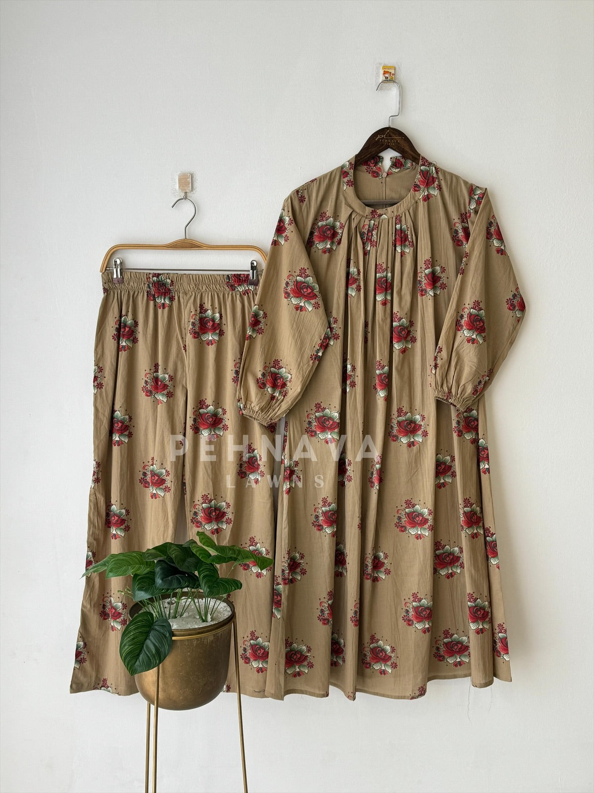 Floral Tunic Co-ord Set
