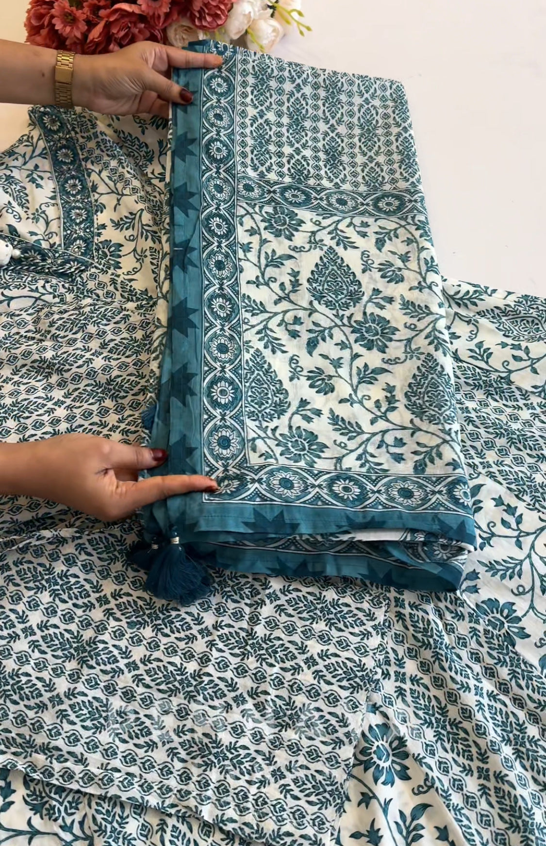 Panel cut three peice flaired suit