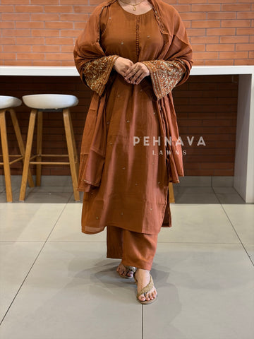 Handworked Three Piece Suit Set H-242