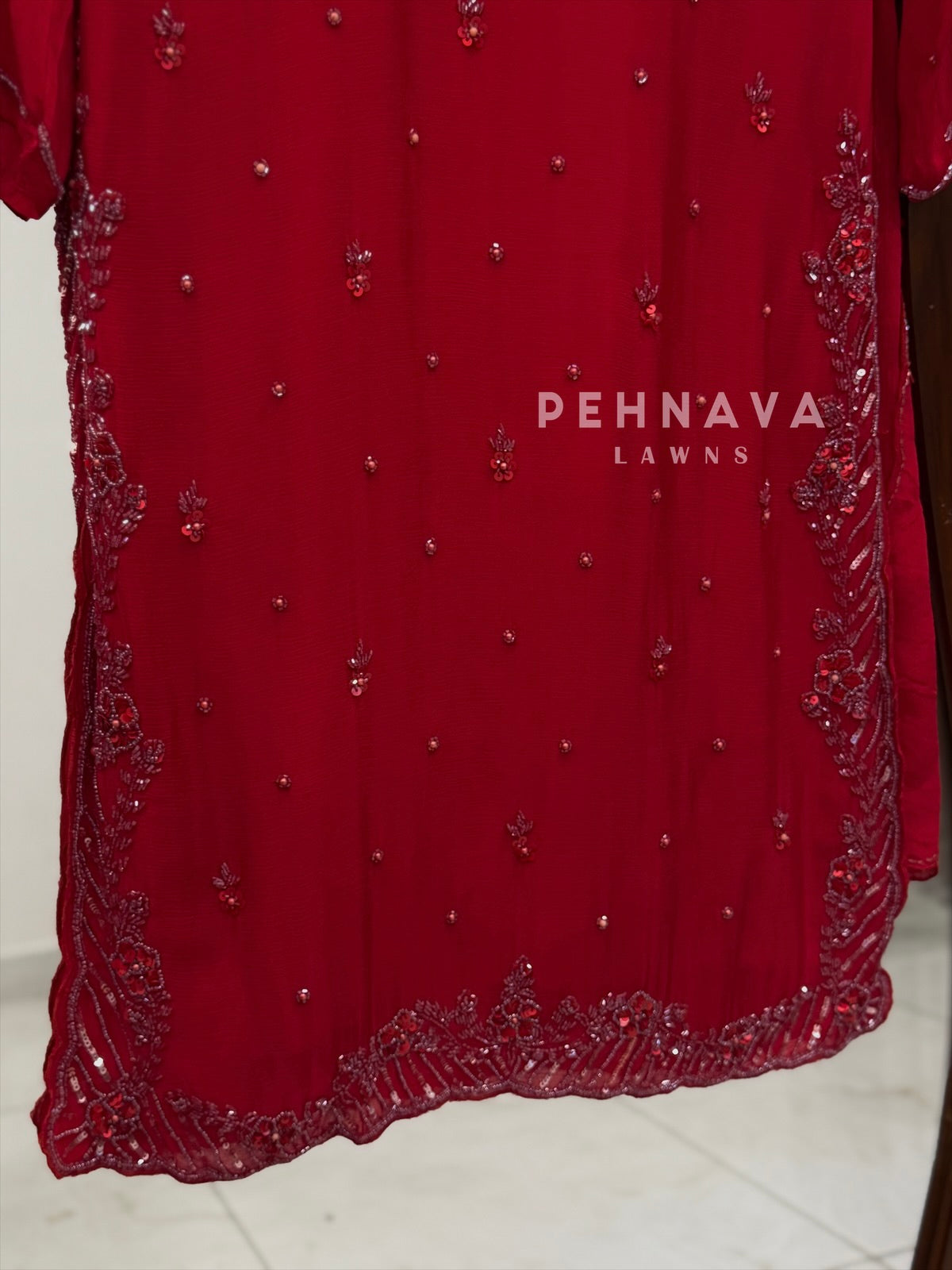 Premium Handworked Chinnon Suit