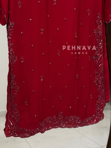 Premium Handworked Chinnon Suit
