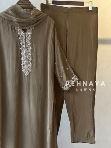 Premium hand worked sharara suit