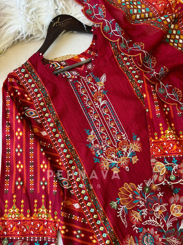 Cotton Three Piece 921-03