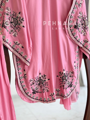 Floral Embroidered Farshi Salwar 1067