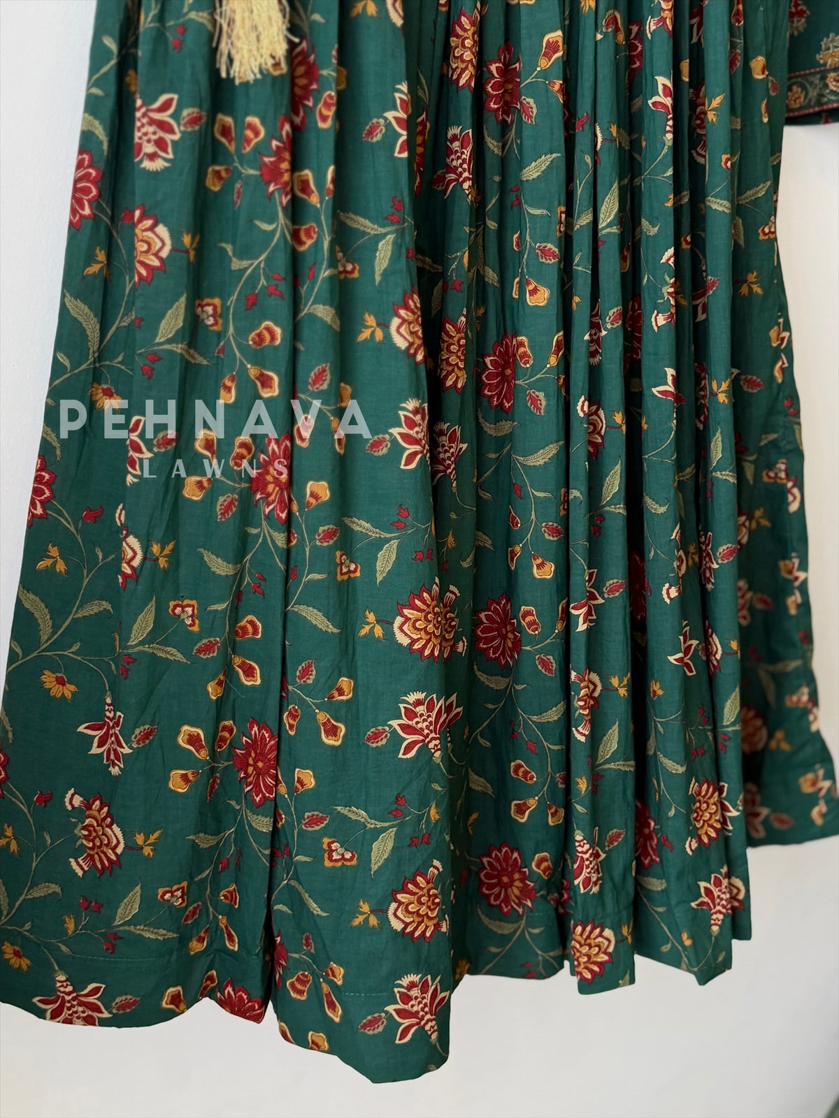 Floral Block Print Skirt Set 456