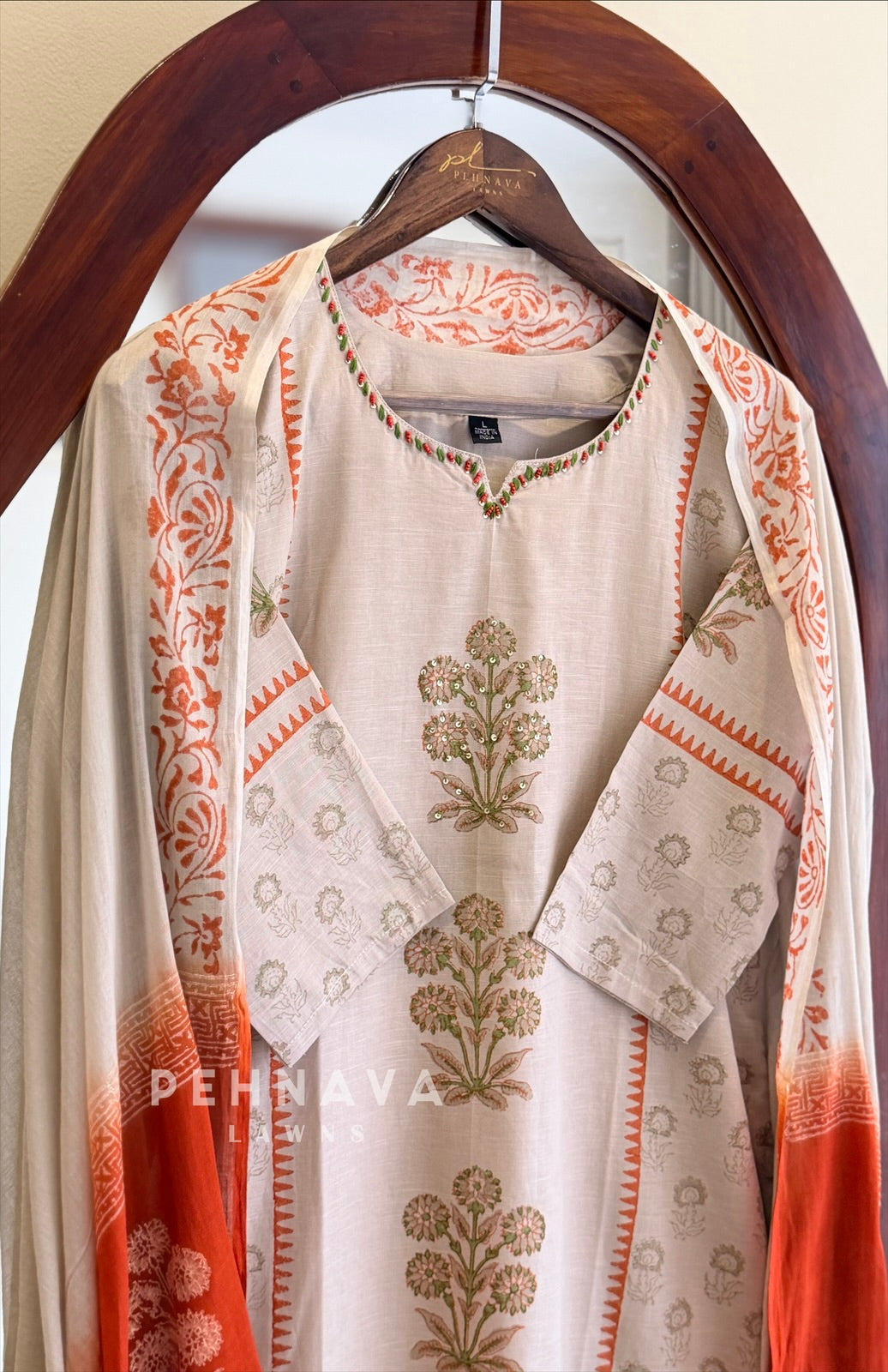 Cotton Printed Suit Set 12612
