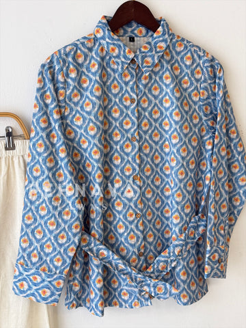 Patterned Shirt & Pant Set