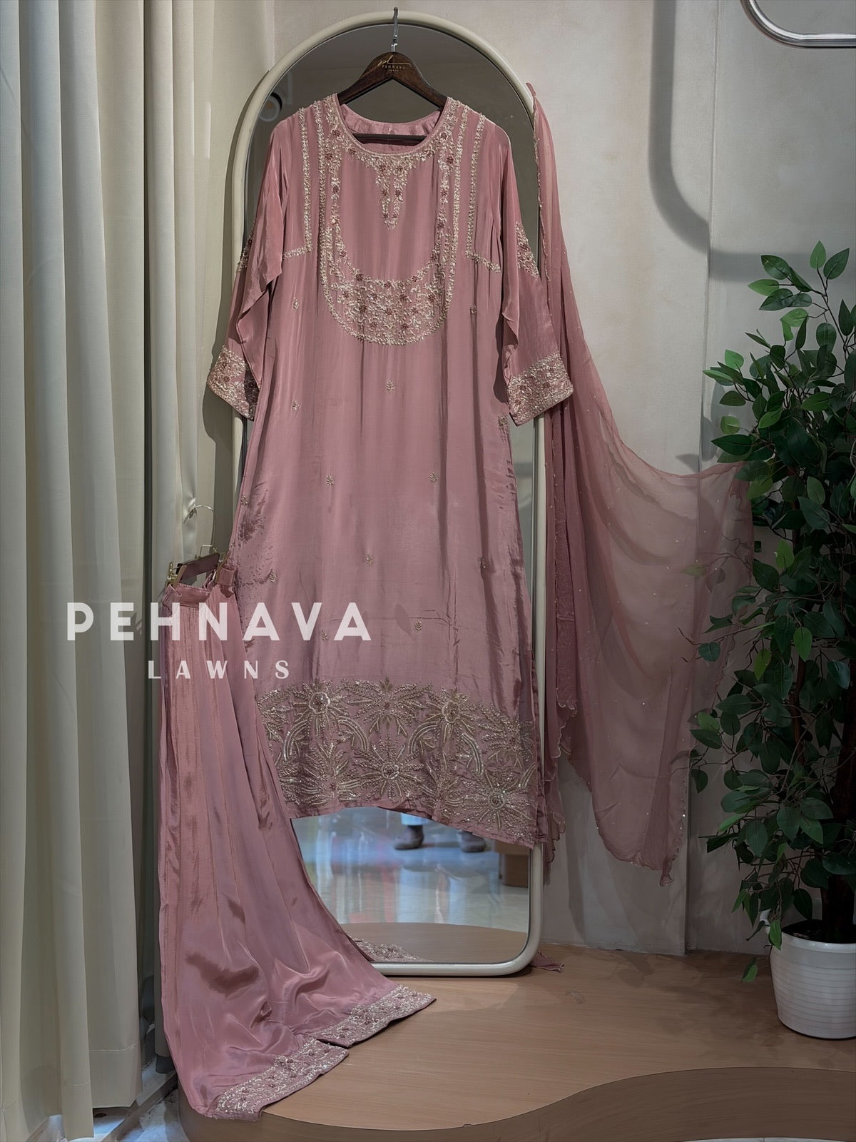Premium zardosi Handworked Suit-11290