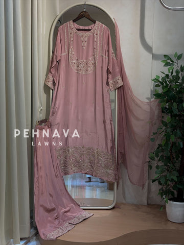 Premium zardosi Handworked Suit-11290