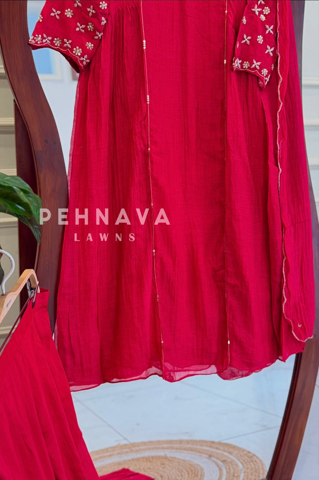 Chanderi Handworked Ensemble-17553