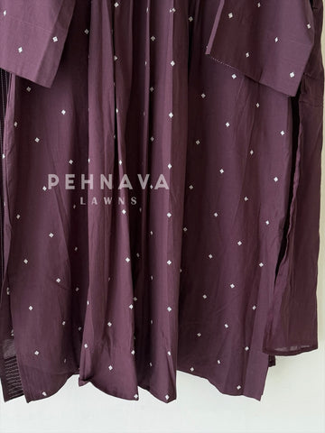 Daily Wear Cotton Pleated Suit Set-6172