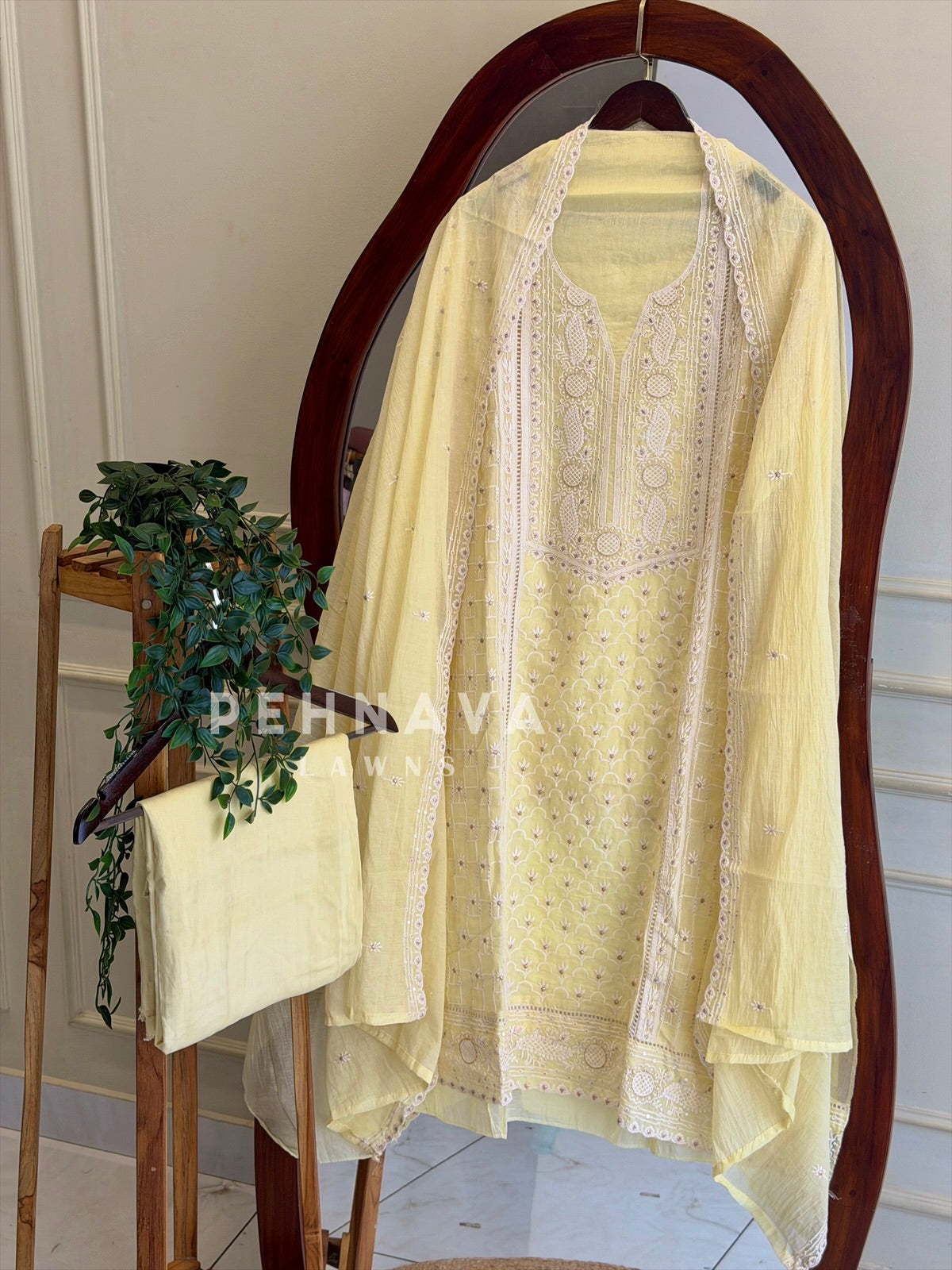 Chandheri Embroidered Unstitched Suit